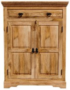 Komoda Guru 90x120x45 indický masív mango Mango natural