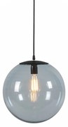 Závesné svietidlo v štýle Art Deco sivé 35 cm - Pallon