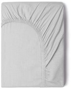 Sivá bavlnená elastická plachta Good Morning, 160 x 200 cm