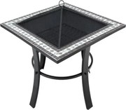 Mozaikované záhradné ohnisko Runedak 76x76 cm