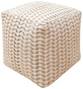 Bielo-béžový taburet Vapi – House Nordic