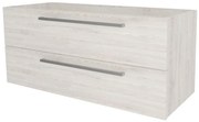 Mereo Bino, kúpeľňová skrinka 121 cm, Multidecor, White Loft Pine, MER-CN693SWLP1