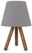 Stolná lampa Shade I sivá