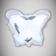 Nočné osvetlenie Motýľ HL994L 0,4W biele