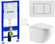 Závesný WC set Geberit do ľahkých stien / predstenová SAT SIKOGESREX67D30