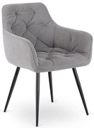 Stolička STAR sivá látka