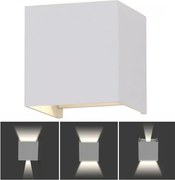 LED Vonkajšie nástenné svietidlo LED/5W/230V 4000K IP65 biela