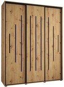 Skriňa 45 Canaris 12 190 artisan/čierna