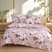 Flanelové obliečky Homa BRIA PINK 7-set 140x200 cm