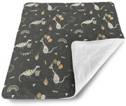 Sablio Deka pre bábätko Dinosaurie párty - 80x100 cm