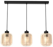 Luster na lanku SOMBRA 3xE27/60W/230V béžová