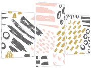 Obraz - Abstraktné ťahy (90x60 cm)