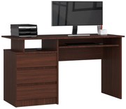 PC stolík Bronte (wenge). Akcia -18%. Vlastná spoľahlivá doprava až k Vám domov. 1068689
