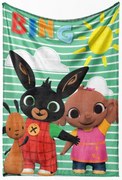 Detská deka Carbotex Bing Bunny Sunny Day, 110 x140 cm