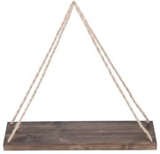 Závesná drevená polica Hang