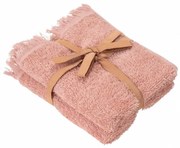Ružové bavlnené uteráky v súprave 2 ks 30x50 cm FRINO – Blomus