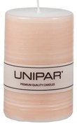 Svetlá oranžová sviečka Unipar Finelines, doba horenia 18 h