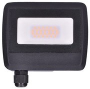 SOLIGHT LED reflektor Easy, 20W, 1600lm, 4000K, IP65, čierny