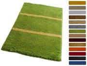 ROUTNER Kúpeľňová predložka IRSINA Zelenobéžová 10511 - Zelenobéžová / 50 x 80 cm 10511