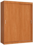 Šatníková skriňa s posuvnými dverami 150 cm CLP mono olcha