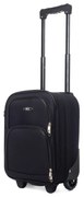 Rogal Čierny malý príručný kufor do lietadla "Transport" - S (25l)