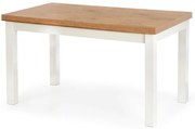 Rozkladací stôl Tiago 140/220x80cm doska/drevo – Dub Lancelot/Biely