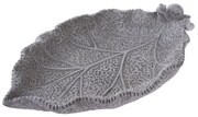 Betónové pítko pre vtáčiky Leaf, 26,5 x 5,5 x 16,5 cm