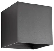 Redo 90176-LED Vonkajšie nástenné svietidlo VARY 2xLED/6W/230V 4000K IP54 antracit UN1476