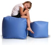 Sedací vak taburetka malá modrá TiaHome