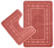 WC kúpeľňové predložky v súprave 2 ks v terakotovej farbe 50x80 cm Armoni – Catherine Lansfield