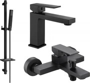 Mexen Uno DQ77 vaňová súprava, čierna - 71403DQ77-70