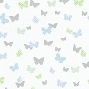 Vliesové tapety na stenu Attractive 36933-3, rozmer 10,05 m x 0,53 m, motýle farebné, A.S. CRÉATION