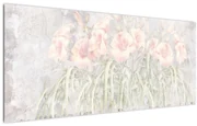 Obraz - Freska ľalií (120x50 cm)