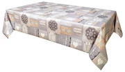 Obrusy Habitable  LOVELY - GRIS - 140X200 CM