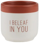 räder Keramický obal na kvety I Beleaf in You