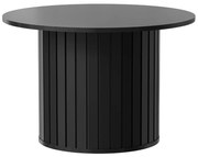 Konferenčný stolík s drážkovaním čierny ZANTE ZA7