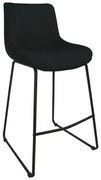 Barová stolička 2-184a Black Velvet