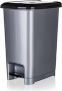 Odpadkový koš Step 25 l, šedý%
