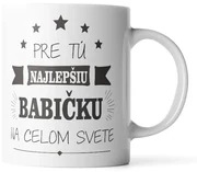 Sablio Hrnek Pro tu nejlepší babičku - 200 ml - espresso
