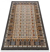 Koberec KESHAN Fredzle, Ramka orientálny 6428/53551 béž / granát