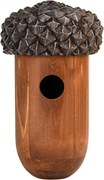 Vtáčia búdka Wooden, 25,5x14 cm, drevo, hnedá