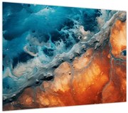 Obraz - Voda a oheň (70x50 cm)