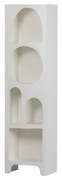 Biela knižnica 48x180 cm Caz – WOOOD
