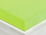 Froté napínacie prestieradlo FR-019 Žiarivo zelené 90 x 200 - výška 20 cm