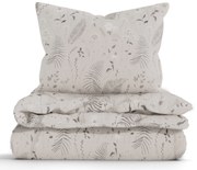 Francúzske bavlnené obliečky Renforcé – Gloria béžové