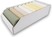 KARTON PAK Úložné boxy na oblečení, organizéry do skříně BÍLÝ KARTON 30 x 54 cm