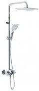 Kludi COCKPIT sprchový systém na stenu s termostatickou batériou chróm 8005005-00