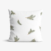 Goldea bavlnená obliečka na vankúš - vôňa smreka 45 x 45 cm