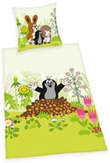 Herding Bavlnené obliečky Krtko, 135 x 200 cm, 80 x 80 cm