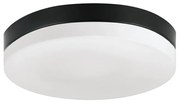 Prezent 67115 - Kúpeľňové stropné svietidlo PILLS 2xE27/60W/230V IP44 čierna